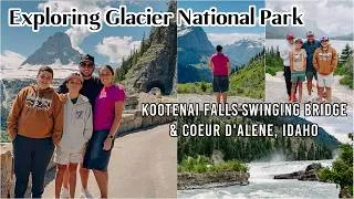 Thumbnail: Exploring Glacier National Park, Montana & Idaho! | Travel Vlog Part 2