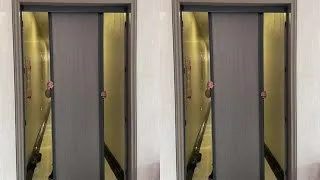 Thumbnail: Partition folding door installed in 10 minutes #Hidden Folding Screen Door
