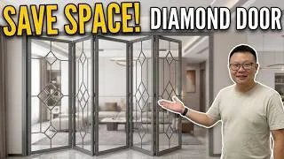 Thumbnail: 10-Minute Install: Smart Diamond Partition Door#doors #slidingdoor #screendoor #home