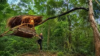 Thumbnail: Building Various Tree Shelters | Solo Bushcraft Survival in the Wild Forest | FULL Movie