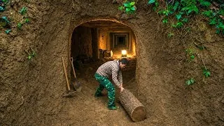 Thumbnail: Building an Underground Survival Shelter | Solo Wilderness Survival Skills | FULL VIDEO