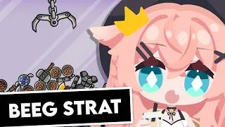 Thumbnail: Vtuber in a roguelike game?! | Dungeon Clawler