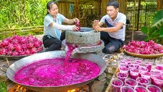 Thumbnail: Fruity Summer Treat: Turning 50kg of Fresh Dragon Fruit into Homemade Jelly for Market Sale
