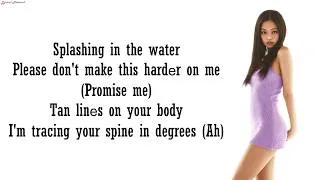 Thumbnail: JENNIE - Less than a Lover | Lyrics