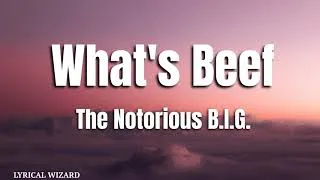 Thumbnail: Biggie Smalls - What's Beef  #lyrics #hiphop #biggie #thenotoriousbig #hiphopmusic