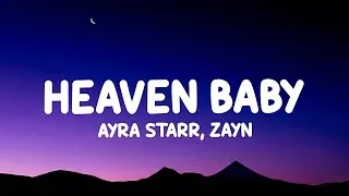 Thumbnail: Ayra Starr & ZAYN - HEAVEN BABY (Lyrics)