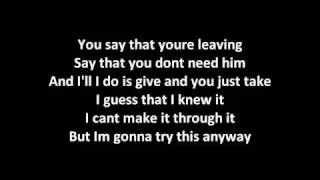 Thumbnail: Fallin Apart - All American Rejects [Lyrics]