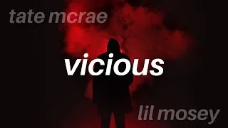 Thumbnail: vicious - Tate McRae, Lil Mosey (Lyric Video)