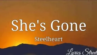 Thumbnail: She's Gone (Lyrics) Steelheart @lyricsstreet5409 #lyrics #steelheart #shesgone #rock #90s #music