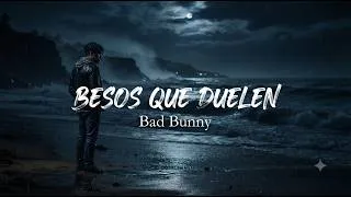 Thumbnail: Bad Bunny - Besos Que Duelen (Official Lyrical Video)
