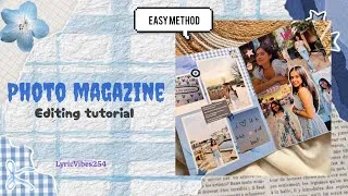Thumbnail: How to Edit Photo Magazine?✨A5 Size | Aesthetic,Simple | #youtube #aesthetic #tutorial 