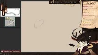 Thumbnail: h homina homina homina stream title || commission workk 9/19
