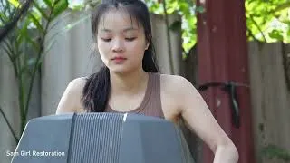 Thumbnail: A genius girl restores an old car that had been abandoned on a mountain for over 20 years.