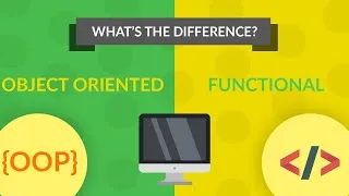 Thumbnail: Object Oriented (OOP) VS functional programming languages | What's the difference?