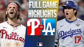 Thumbnail: Los Angeles Dodgers vs Philadelphia Phillies Full Game Highlights | July 22,2026 - MLB