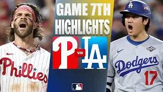 Thumbnail: Los Angeles Dodgers vs Philadelphia Phillies Game 7th Highlights | July 22,2026 - MLB