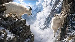 Thumbnail: Snow Mountain Goat Escapes a Massive Avalanche | Survival in the High Mountains|Wildlife Documentary