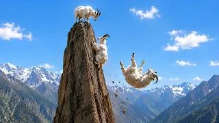 Thumbnail: Mountain Goats Survive on Impossible Cliffs! | Wildlife Documentary