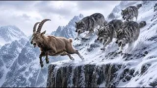 Thumbnail: Wolves vs Mountain Goats Across the World's Most Dangerous Cliffs |  Wild Animals