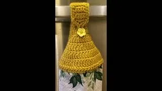 Thumbnail: Crocheted Towel Topper