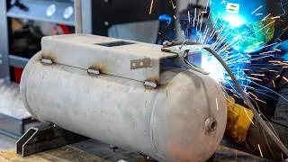 Thumbnail: Rebuilding an Old Gas-Powered Air Compressor