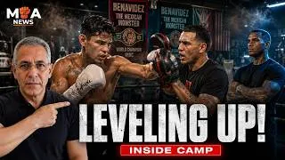 Thumbnail: "CONOR BENN IS IN TROUBLE!" 😱 Ryan Garcia Levels Up With David Benavidez!