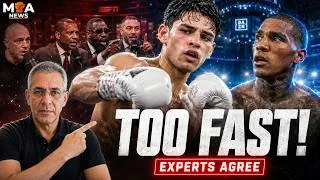 Thumbnail: Boxing Pros SHOCK Fans! 🔥 Ryan Garcia's Speed Will DESTROY Conor Benn?!
