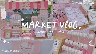 Thumbnail: ✨ 500+ sales in 4 days: jewelry small business market vlog @ Pocha MTL 2026
