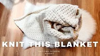 Thumbnail: How to Knit a Stunning Eyelet Blanket With a Beautiful Cord Edge