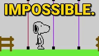 Thumbnail: This 40-Year-Old Snoopy Game is Surprisingly Hard to Speedrun...