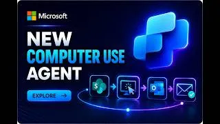 Thumbnail: NEW Computer Use in Copilot Studio | Real Browser Automation with AI