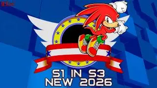 Thumbnail: Ⓜ Sonic The Hedgehog on S3 Engine — Walkthrough as KNUX with Full 7 Emeralds [Hack by TheBlad768]