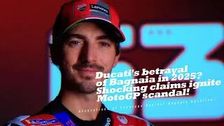 Thumbnail: Ducati's betrayal of Bagnaia in 2025? Shocking claims ignite MotoGP scandal!