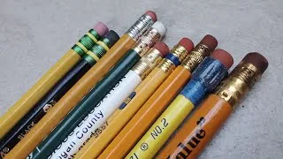 Thumbnail: Thrift Store Stationery: Vintage and Modern Pencils 