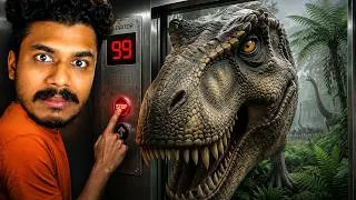 Thumbnail: I Found a DINOSAUR in My LIFT 😱 | Haunted ELEVATOR Gameplay