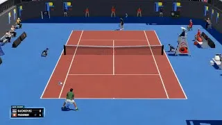 Thumbnail: AO Tennis 2 - Djokovic vs Federer | Novak Djokovic - Tennis Career Mode #5 | Gameplay