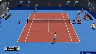 Thumbnail: AO Tennis 2 - Djokovic vs Delpotro Djokovic | Career Mode #4 | Gameplay