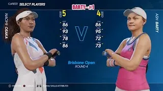 Thumbnail: [AO TENNIS 2] Ashleigh Barty - Tennis 2021 | OSAKA vs BARTY | Career Mode #1