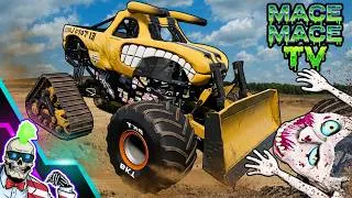 Thumbnail: Monster Jam INSANE Racing, Freestyle and High Speed Jumps #126 | BeamNG Drive | Grave Digger