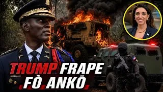 Thumbnail: Gwo Deblozay Pete Nan Kenskòf, Blennde Boule Plizyè Polisye Blese | Trump Frape Fò Ankò!