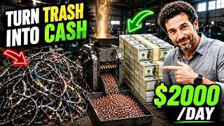 Thumbnail: 15 Secret Machines That Turn Trash Into Cash In 2026 (No Body Is Talking About)