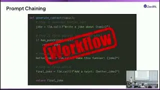 Thumbnail: Workflows vs agents  | Hamza Tahir