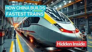 Thumbnail: How China Builds Ultra-Fast Electric Trains 🚄 | Full Manufacturing Process | Machine Crafts