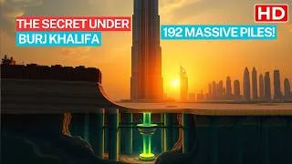 Thumbnail: Burj Khalifa's Foundation: The Hidden Engineering That Holds Up the World's Tallest Building