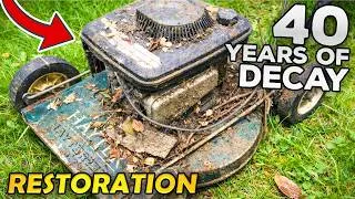 Thumbnail: 40 Year Old Mini Brush Mower RESTORATION
