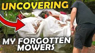 Thumbnail: Rescuing 4 Abandoned Tractor Mowers! YOU Choose Which One Gets Restored