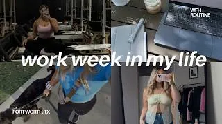 Thumbnail: work week in my life | hybrid schedule, fort worth
