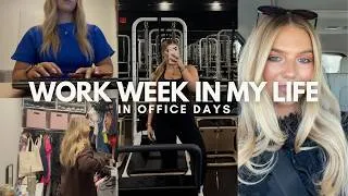 Thumbnail: corporate girl vlog | working 9 to 5, in office days, fort worth