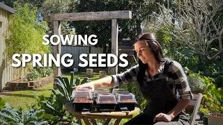 Thumbnail: Sowing Seeds for Spring | What We’re Sowing for Our Suburban Edible Garden