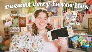 Thumbnail: my recent spring cozy favorites 🌷 | books, games, accessories & more |